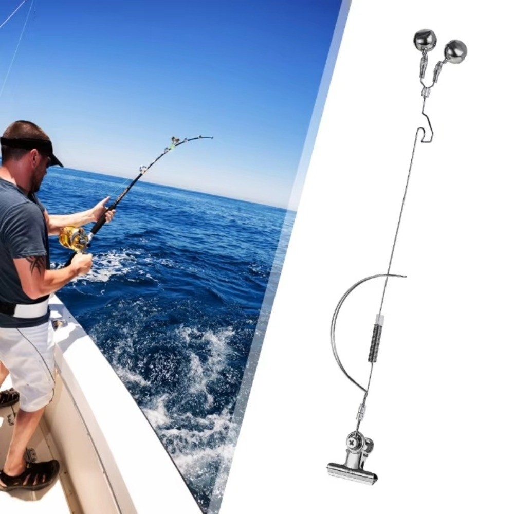 Bite Indicator - 2pcs Bite Bait Adjustable Twin Bells