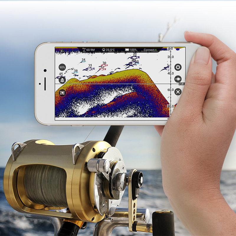 Smart Sonar Fish Finder 125KHz - Fishing Depth Finder avaliação e preço