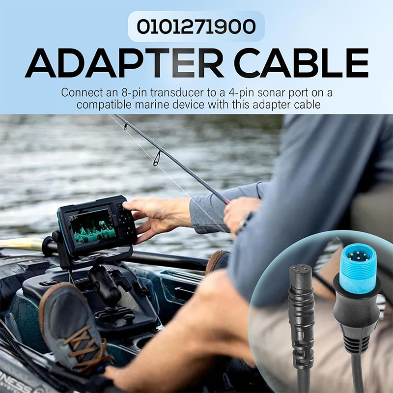 0101271900 8 Pin Transducer to - Fish Finder Cable avaliação e preço