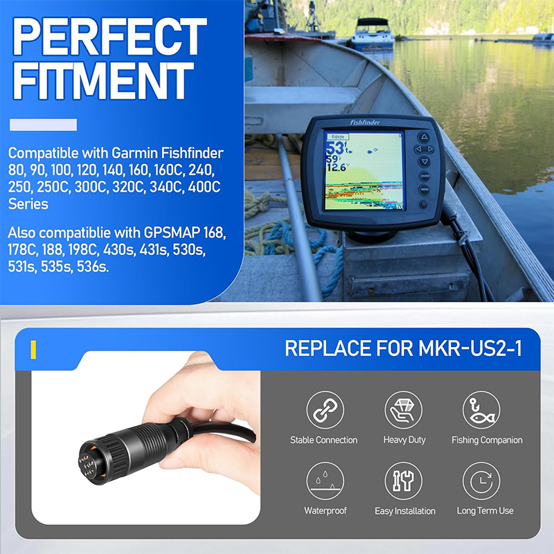 MKR-US2-1 Adaptor Cable Univer - Fish Finder Cable avaliação e preço