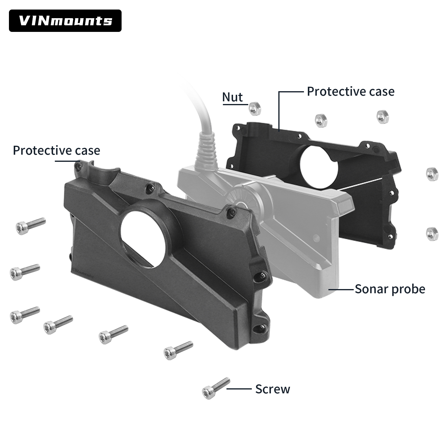 VIN Mounts Garmin LVS34 LiveSc - Fish Finder Mount avaliação e preço