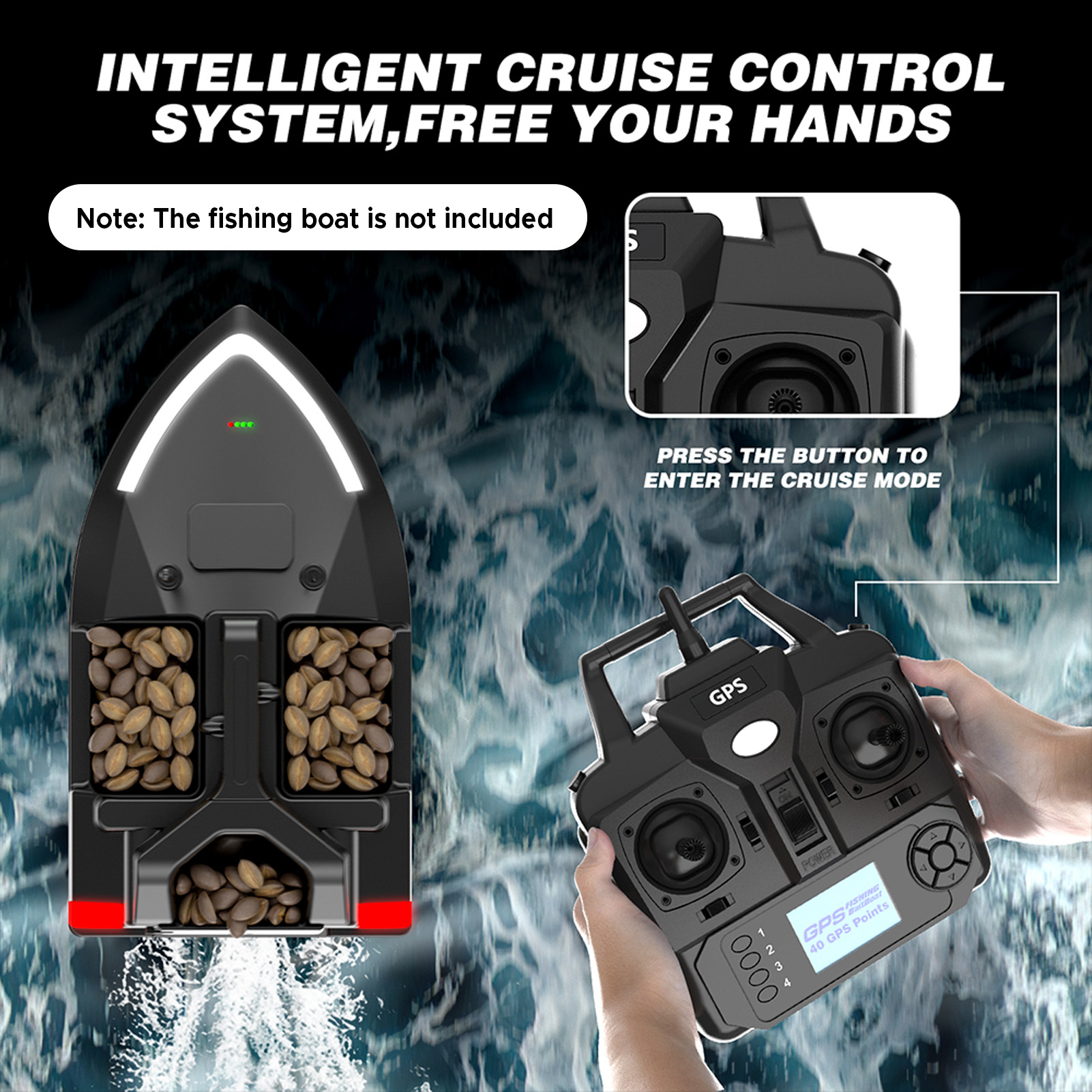 Remote Control for V020 GPS Fi - Fishing Gps avaliação e preço