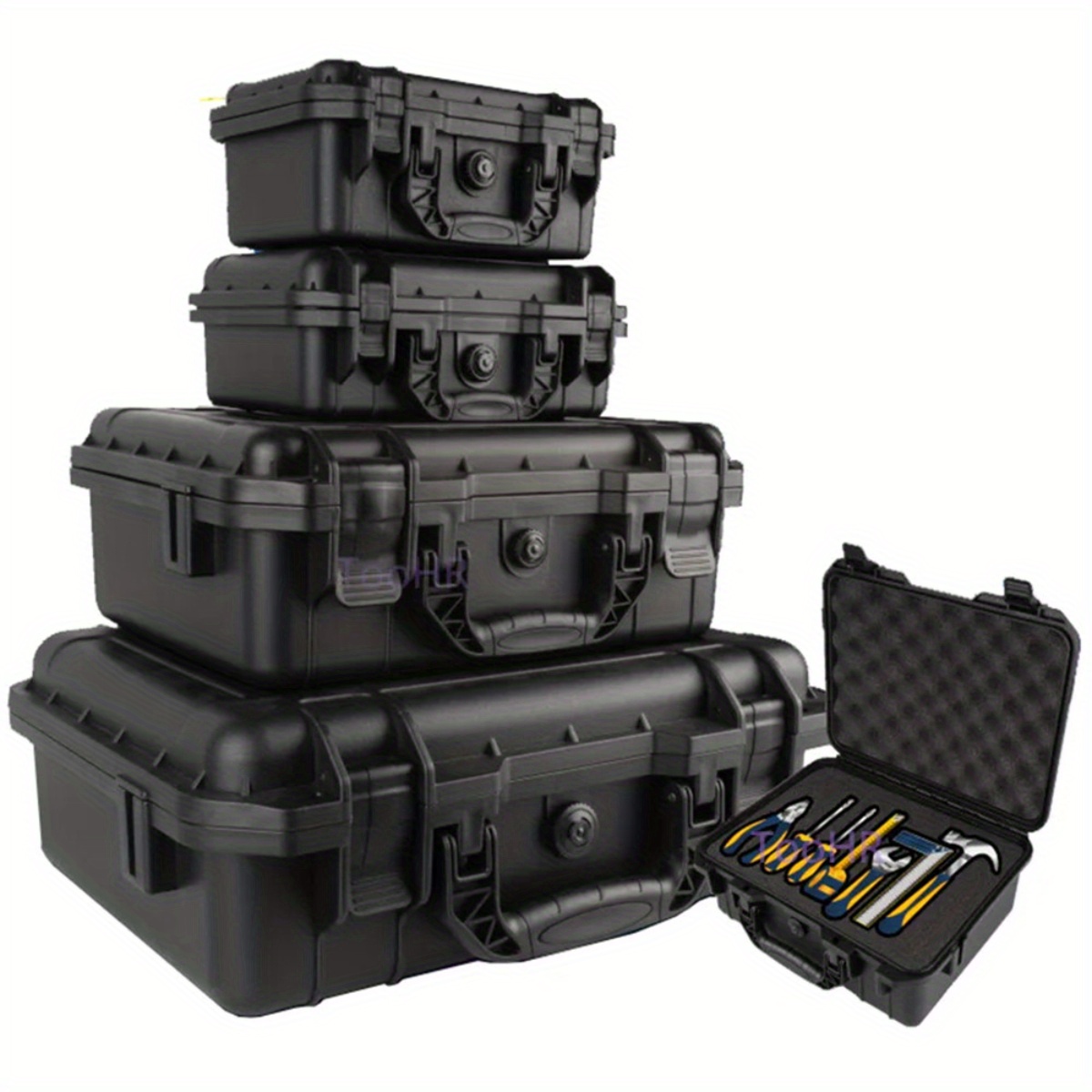 1pc Waterproof Hard Carry Case - Fish Finder Case avaliação e preço