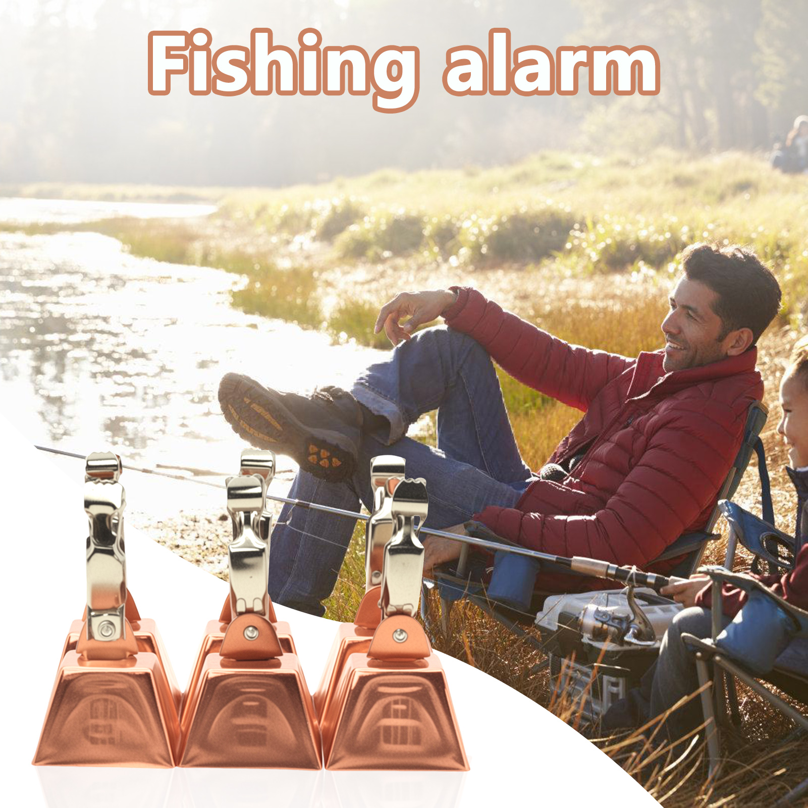 Fishing Bell Alarm Stainless S - Bite Alarm avaliação e preço