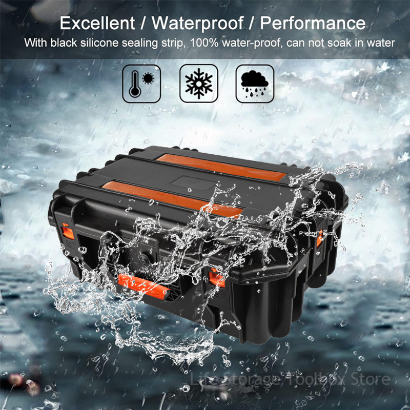 Large Capacity Tool box with w - Fish Finder Case avaliação e preço