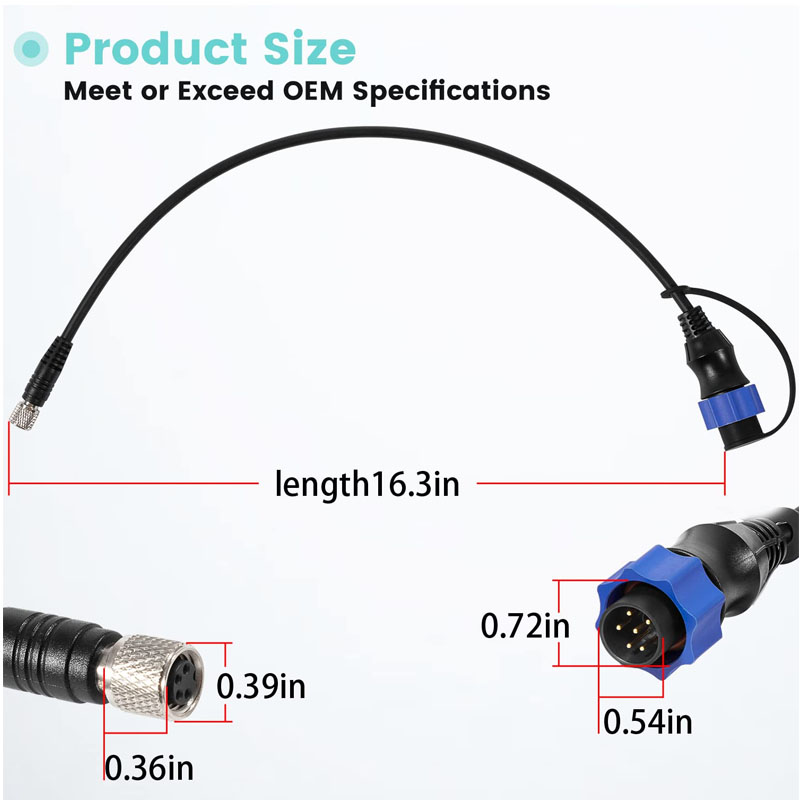 1852060, 29594, MKR-US2-10 Son - Fish Finder Cable avaliação e preço