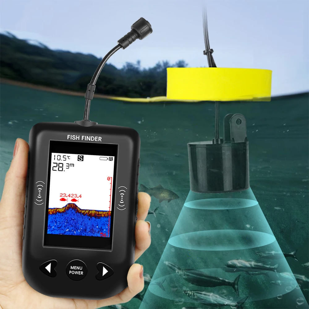 Alarm 100M Portable Sonar Fish - Fish Finder Cable avaliação e preço