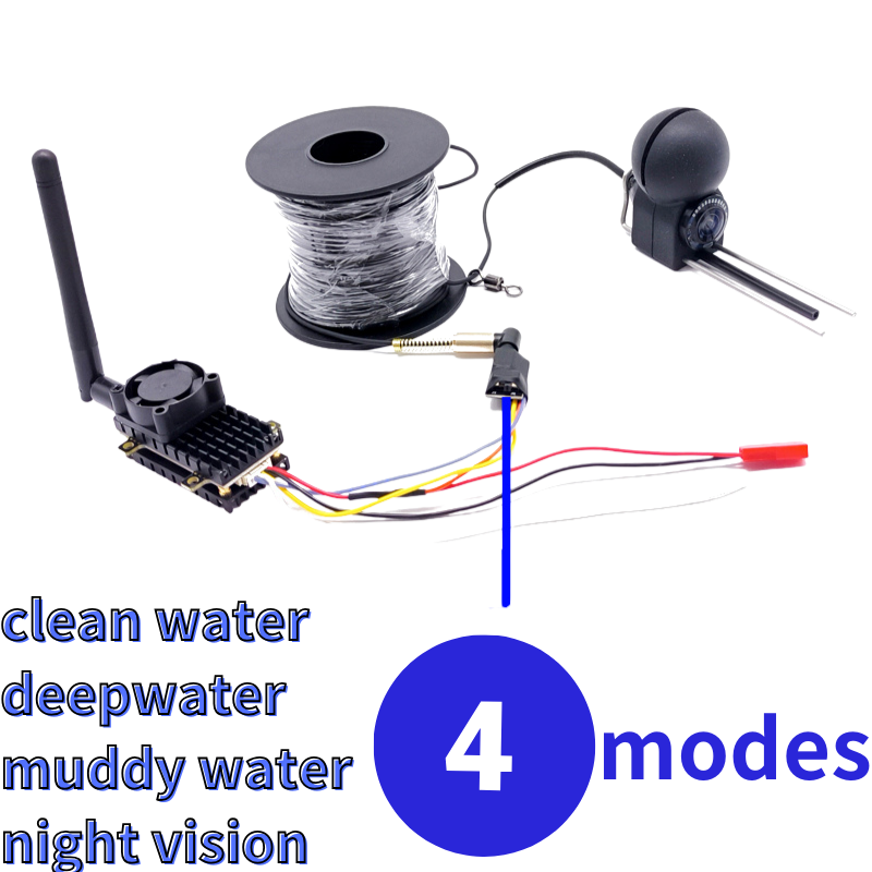 2W image transmission wireless - Underwater Camera avaliação e preço