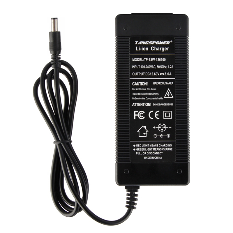 12.6V 3A Lithium Battery Charg - Fish Finder Charger avaliação e preço
