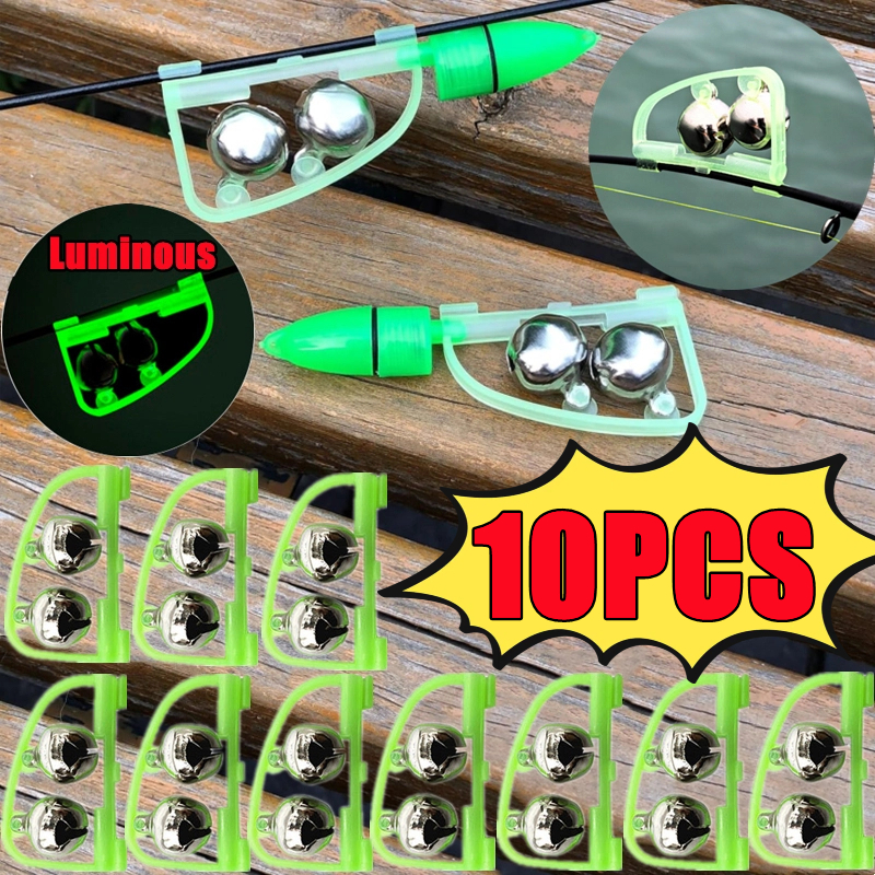 New 1-10PCS Luminous Light Twi - Bite Alarm avaliação e preço