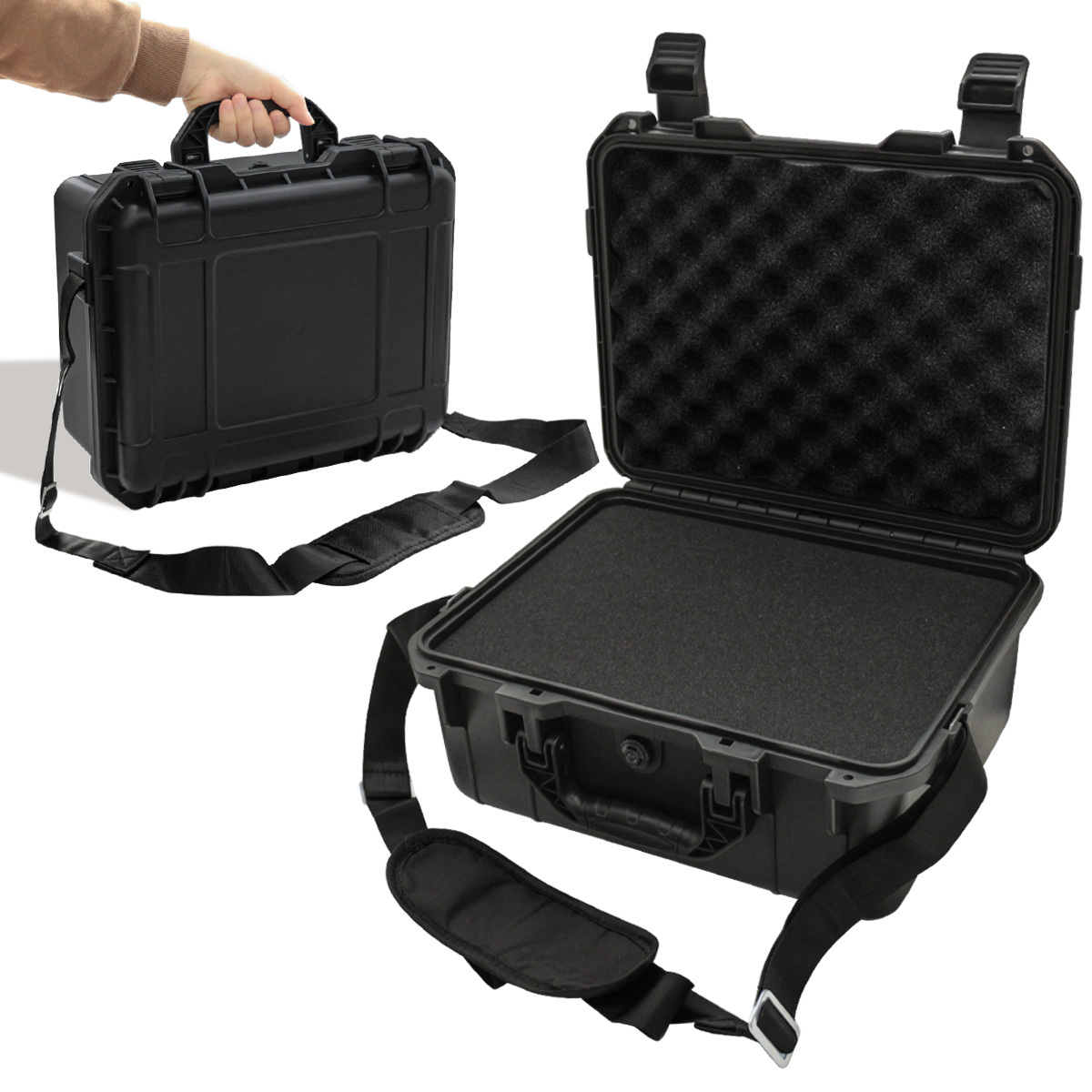 Equipment Hard Case with Pre-c - Fish Finder Case avaliação e preço