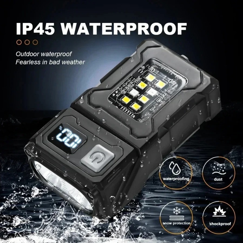 180° Rotatable LED Flashlight  - Fishing Light avaliação e preço