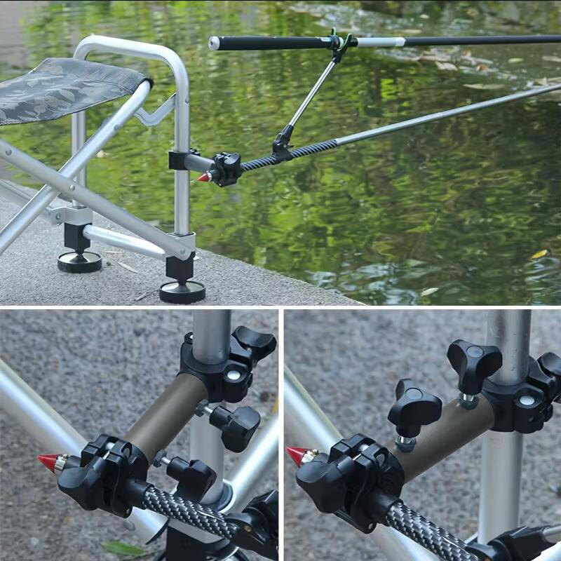 Fishing Rod Holder Clamp with  - Fish Finder Gps avaliação e preço