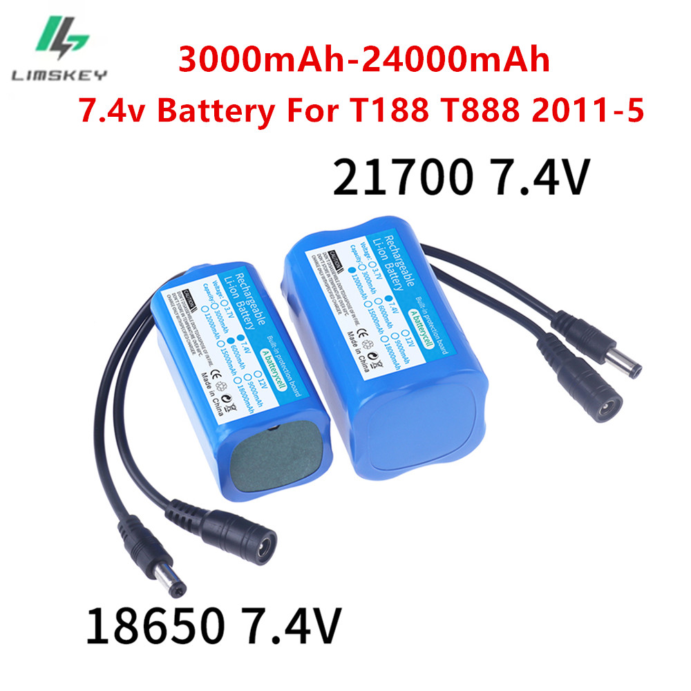 7.4V battery 3000mah/6000mah/9 - Fish Finder Transducer avaliação e preço