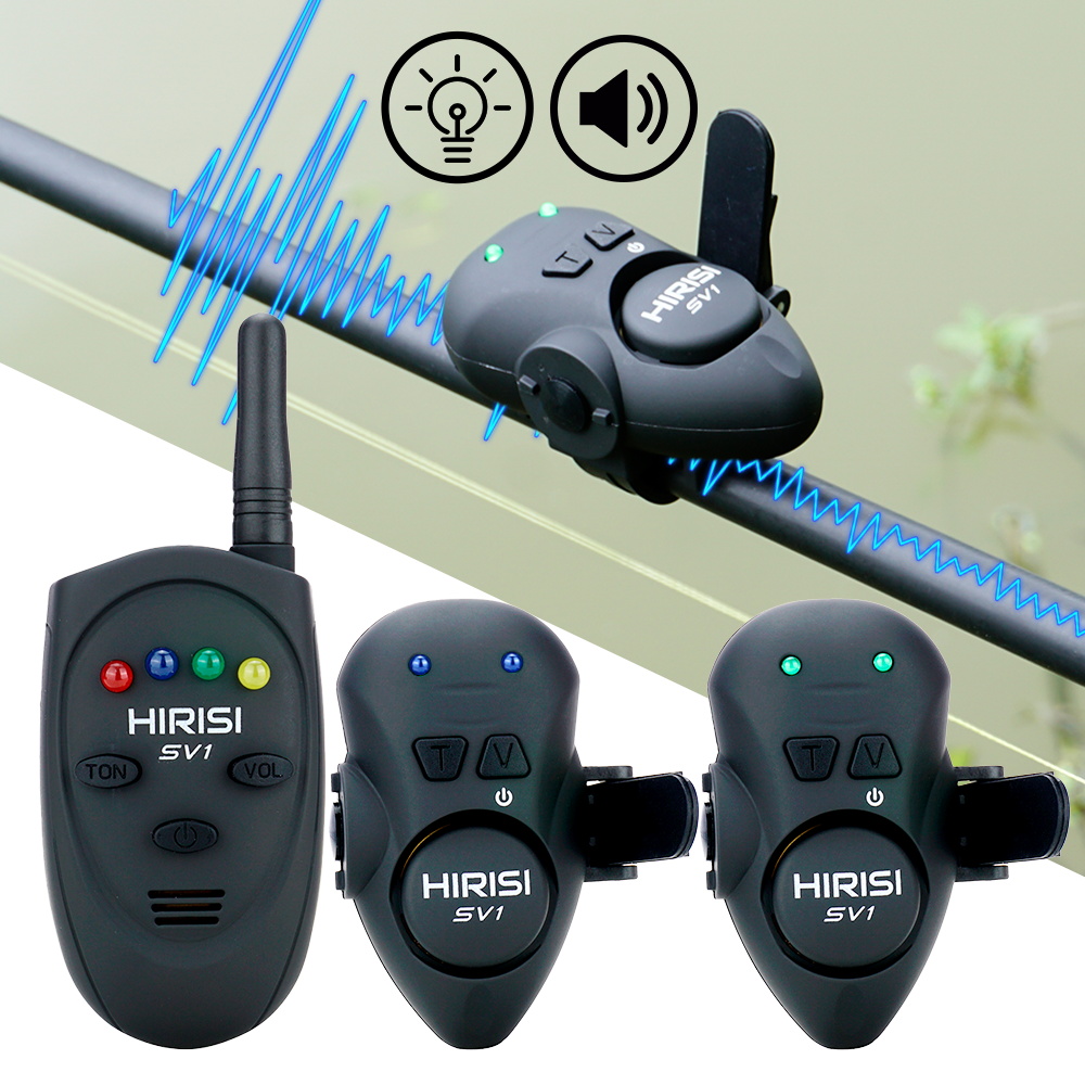 Hirisi Fishing Bait Alarm Set  - Bite Alarm avaliação e preço