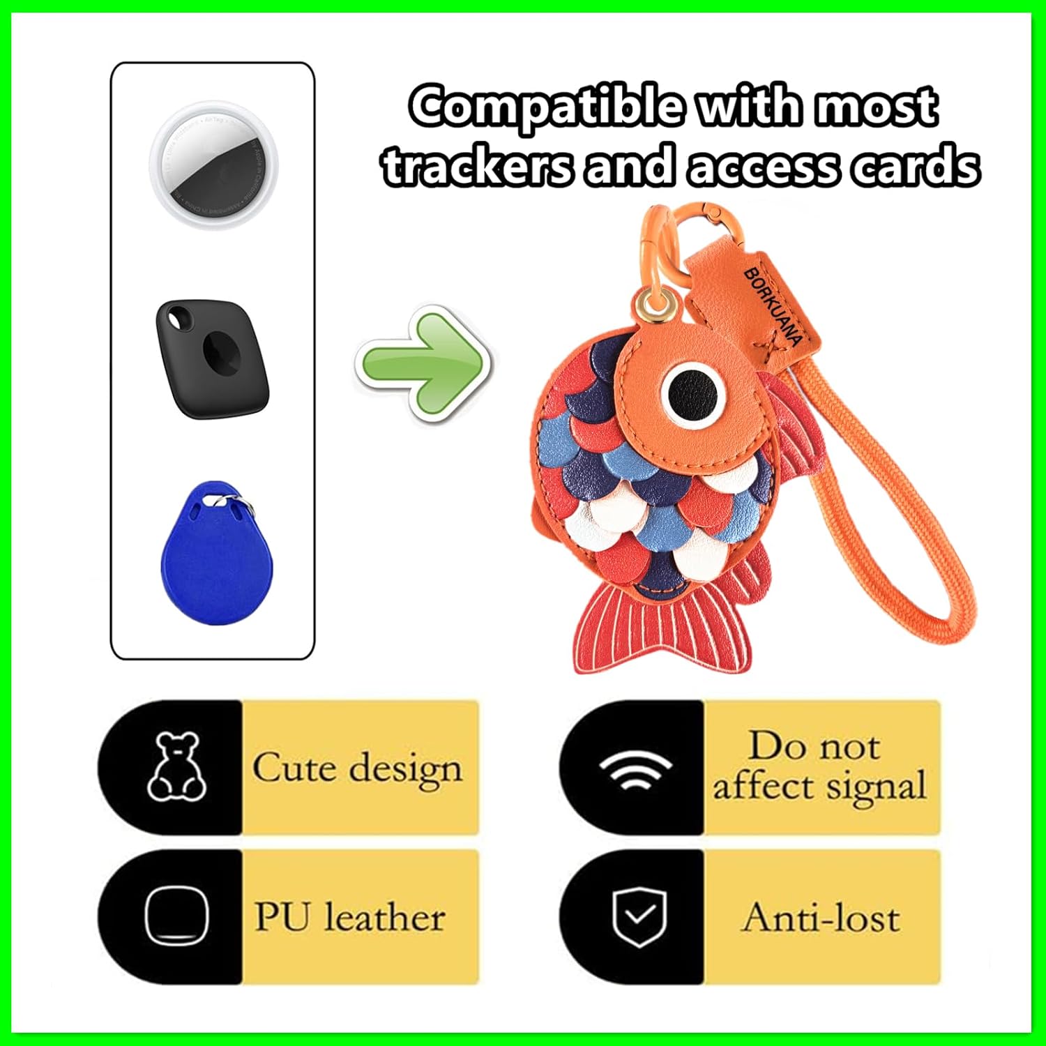 1pc Cute Protective Cover with - Fish Finder Case avaliação e preço