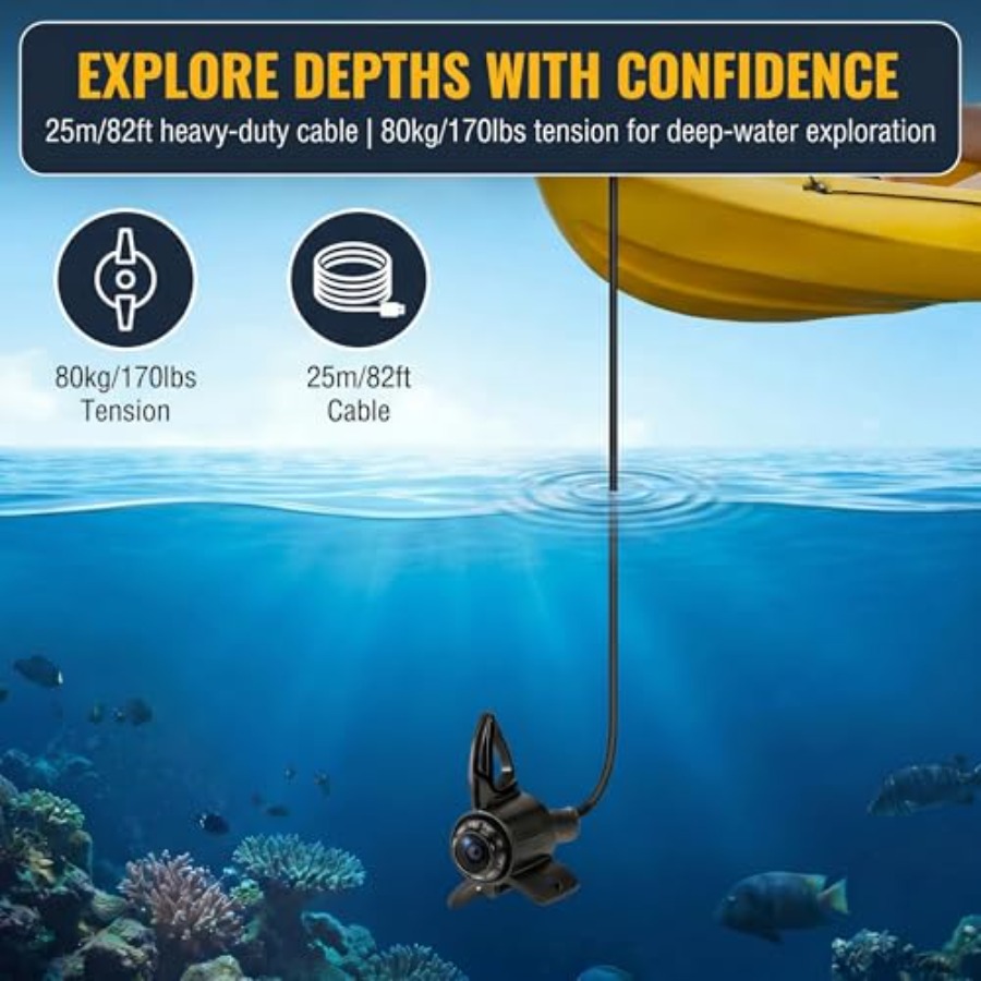 Underwater Fishing Finder Came - Fish Finder Portable avaliação e preço