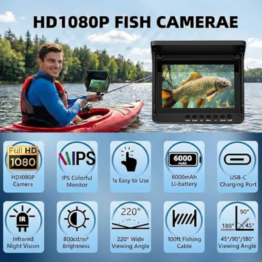 Underwater Fishing Camera for  - Underwater Camera avaliação e preço