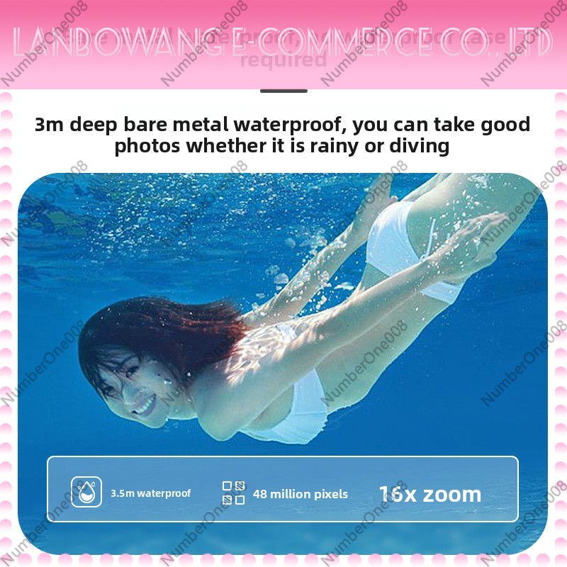 Dual Screen Waterproof Action  - Underwater Camera avaliação e preço