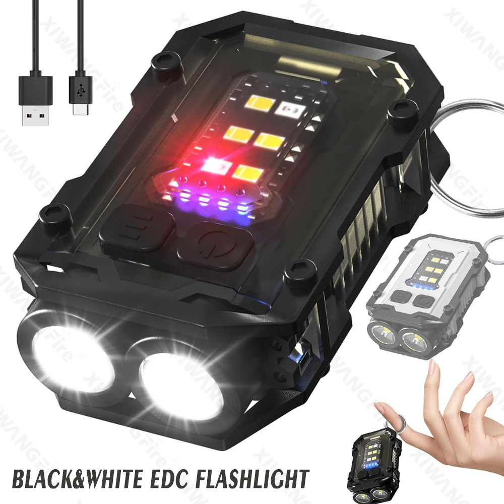 Mini COB Keychain Flashlight,C - Fishing Light avaliação e preço