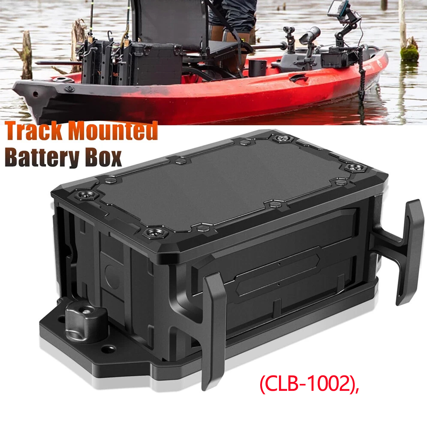 Track Mounted Battery Box for  - Fish Finder Mount avaliação e preço