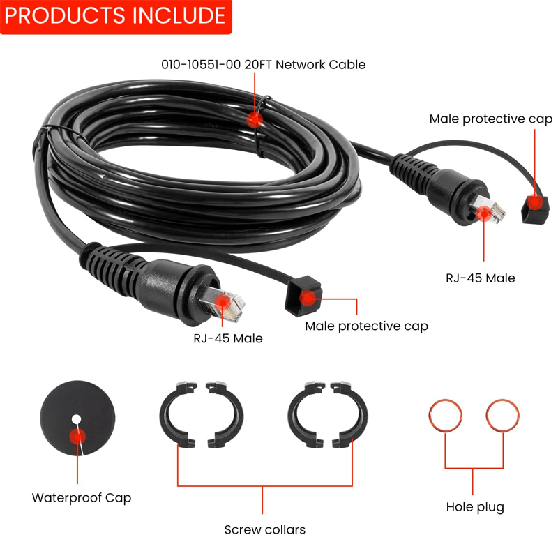 010-10551-00 Marine Network Ca - Fish Finder Cable avaliação e preço