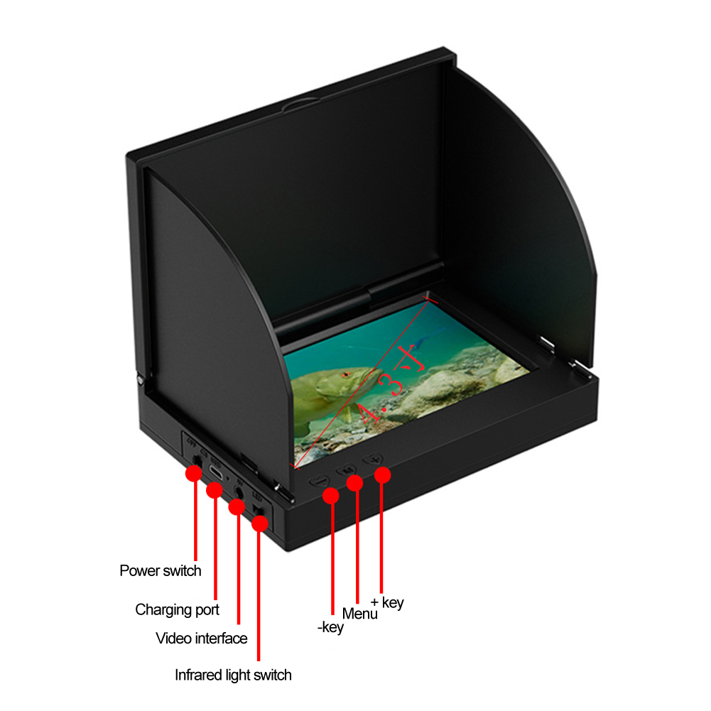 4.3 Inch HD Screen Fish Finder - Fish Finder Portable avaliação e preço