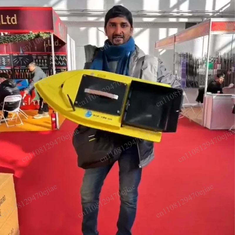 S90 12V RC GPS Bait Boat - 600 - Fish Finder avaliação e preço